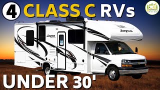 4 Class C Motorhomes Under 30 Feet  Small Class C RV Tours [upl. by Freddy]