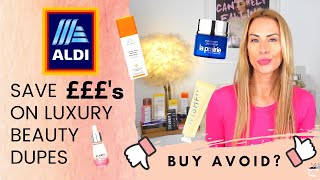 Aldi Lacura Luxury Beauty amp Skincare Haul Dupes  Save £££s  What to Buy amp Avoid [upl. by Nangatrad]