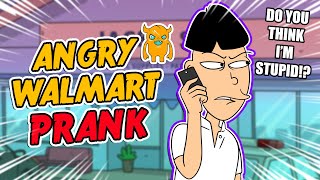 Angry Walmart Prank  Ownage Pranks [upl. by Drawe607]