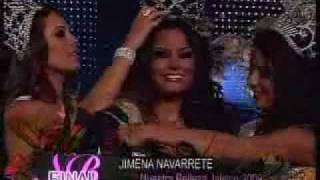 Ximena Navarrete  Miss Mexico 2009 Crowning [upl. by Jodoin]