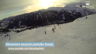 Piste 3 quotLimbergAbfahrtquot Skicircus Saalbach Hinterglemm Leogang [upl. by Rivalee997]