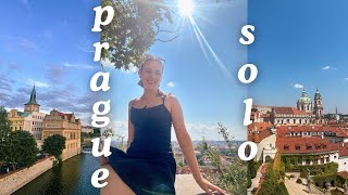 prague  first time solo travelling [upl. by Andreana385]