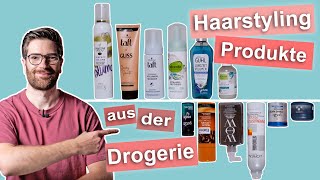 Haarstyling Produkte aus der Drogerie [upl. by Conrad]