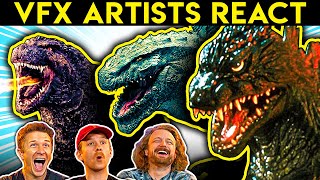 VFX Artists React to Bad amp Great GODZILLA CGi [upl. by Frantz64]