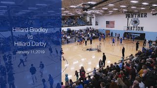 Hilliard Bradley vs Hilliard Darby  January 11 2019  Game Highlight Film [upl. by Biron]