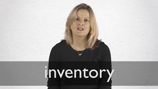 How to pronounce INVENTORY in British English [upl. by Alil]