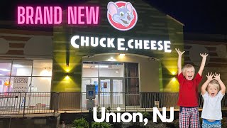 Brand New Chuck E Cheese Union NJ [upl. by Niuqram573]