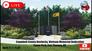 Campbell County KY Vietnam Memorial Dedication [upl. by Hpeosj]