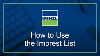 How to Use the Imprest List [upl. by Rovaert]