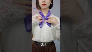 Ways to tie handkerchief around neckshortsshortstylewaar [upl. by Ttehr940]