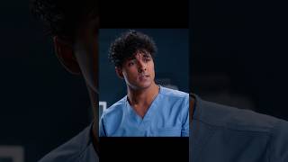 A doctor who fainted and collapsed with blood greysanatomy tvshow shorts [upl. by Nnayram]