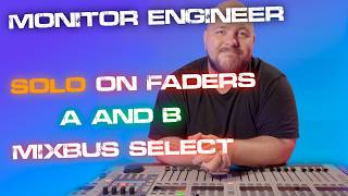 Quick WING Tips  Monitor Engineer Setup  Solo A amp B on Faders [upl. by Alyahs]