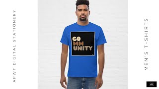 Statement TShirts  Community Mens and Unisex TShirt statementshirt tshirts community [upl. by Yeclek]