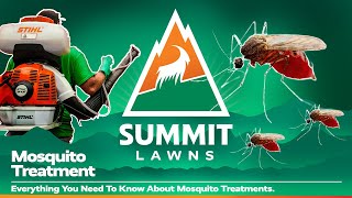 Mosquito Treatment  Summit Lawns Service Description [upl. by Alacim]