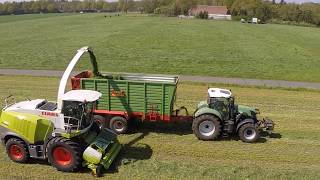 Ostendorf Agrarservice Grashäckseln ClaasNewHollandFendt Gopro [upl. by Aramoix]