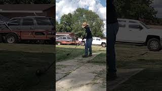 Lawn Care Adventures Mowing Edging and Trimming short 1 [upl. by Ainnat716]