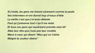 MAITRE GIMS JME TIRE LYRICS en hd [upl. by Natassia]