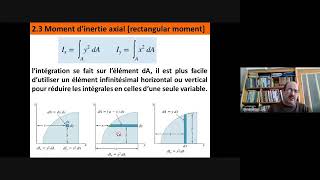 Cours  Caractéristiques Géométriques  Part 3 Moments dinertie axial polaire et centrifuge [upl. by Mukul687]