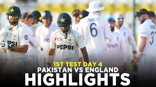 Full Highlights  Pakistan vs England  1st Test Day 4 2024  PCB  M3G1K [upl. by Neerod]