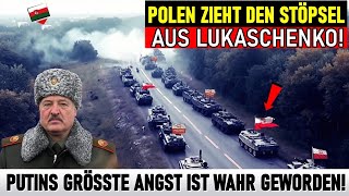 Russland ist in Panik Lukaschenkos dringender Appell an Putin BOLD MOVE von Polen gegen Russland [upl. by Rolat707]