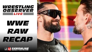 WWE Raw is now two hours It has some work to do  Wrestling Observer Live [upl. by Annaillil]