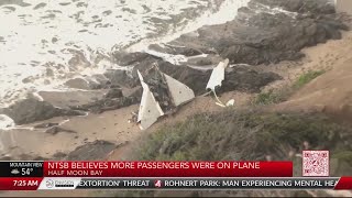 Reports indicate 4 people on board fatal Half Moon Bay plane crash NTSB [upl. by Aihsenod]