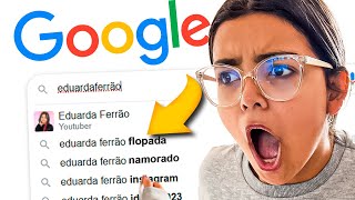 PESQUISEI MEU NOME NO GOOGLE E FIQUEI MUITO TRISTE COM O DESCOBRI😭 [upl. by Kola]