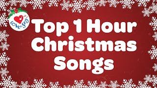 1 Hour Top Christmas Songs and Carols with Lyrics 2022 [upl. by Elwina]