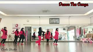 Dance The Conga  Line Dance  Helen Parkyn  UK  November 2023 RaTu Class [upl. by Ahkihs]