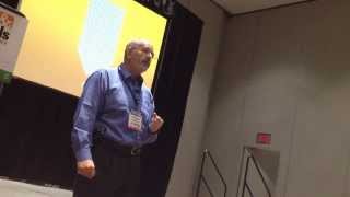 Powder amp Bulk Solids author Joe Marinelli speaks at Powder Show Texas on Oct 15 2013 [upl. by Llertal956]