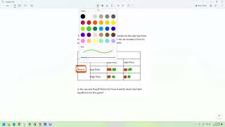 Solving a payoff matrix where there is no Nash equilibrium [upl. by Noiram101]