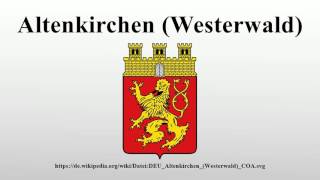 Altenkirchen Westerwald [upl. by Archangel]