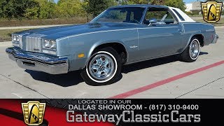 1977 Oldsmobile Cutlass Supreme 839 Gateway Classic Cars of Dallas [upl. by Ibrad]