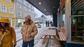 WINTER IS BACK IN REYKJAVIK ICELAND WALKING TOUR [upl. by Petronella]