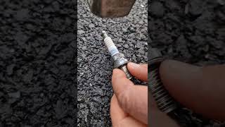 Spark plug vs glass facts [upl. by Ykciv]