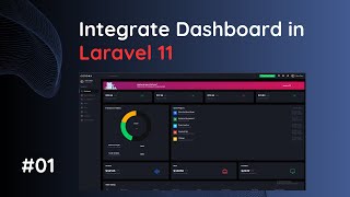 01 Integrate Admin Dashboard in Laravel 11  Integrate Admin Theme in Laravel [upl. by Ailak]