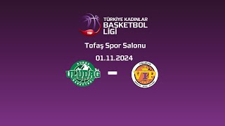 Bursa Uludağ Basketbol  Yalova Vip TKBL 8Hafta [upl. by Ahsiekar]