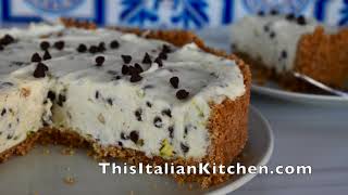 No Bake Cannoli Cheesecake  Italian Cheesecake Recipe [upl. by Sallie]