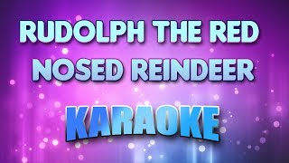 Rudolph The Red Nosed Reindeer Karaoke amp Lyrics [upl. by Asirahc]