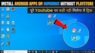 Install Social Media Apps On Windows 1011 PC Whatsapp Instagram Facebook Open Microsoft Edge trick [upl. by Azarria]