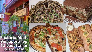 Singapore best Italian restaurant  Pastaria Abate [upl. by Asyl]