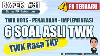 Bocoran Soal TWK Rasa TKP  FR TWK SKD CPNS 2024 [upl. by Sungam344]