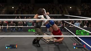 WWE 2K24 MyRise Gameplay Undisputed P32  Submission Match with Ben Moller vs Tavish at BCW [upl. by Grodin852]