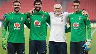 Treino dos Goleiros do Brasil ► Alisson ● Santos ● Daniel ll Novos Goleiros [upl. by Hsirrehc]