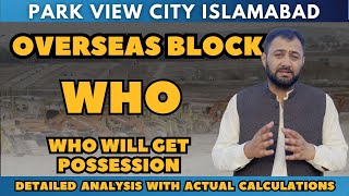 Parkview city islamabad overseas block Possession and development updates [upl. by Ahseyi]