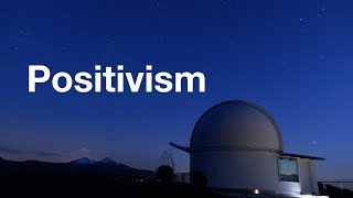 Positivism  Research Paradigms [upl. by Carmina]