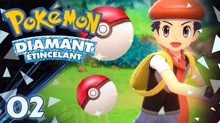 MON ÉQUIPE SE REMPLIT  💎02  POKÉMON DIAMANT ÉTINCELANT  Lets Play FR [upl. by Nella]