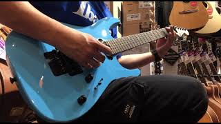 Sound Demo Charvel ProMod DK24 HSS FR Electric Guitar Ebony FB Infinity Blue [upl. by Ahsinnod782]