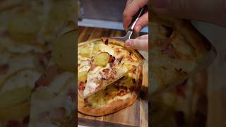 Pizza Savoyarde à faire en seulement quelques minutes  🍕⏱️pizza savoyarde pizzamaison [upl. by Tiat]