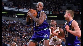 Ultimate Dennis Rodman Rebounding Highlights  The Greatest Rebounder in NBA History Part 2 [upl. by Hayikaz]